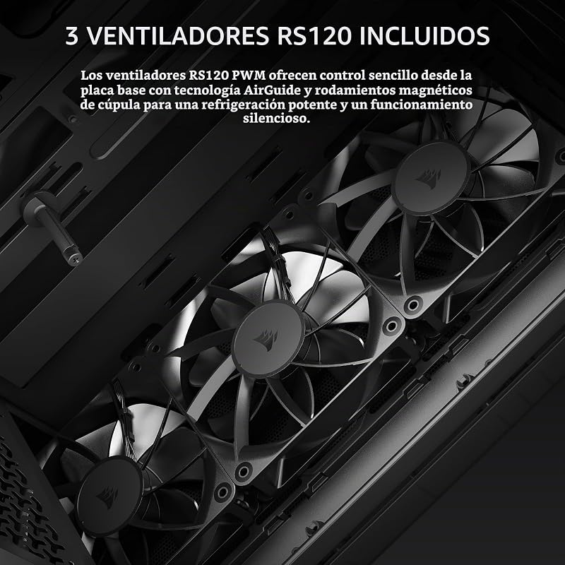 3200D RS Caja para PC Semitorre – Humo
