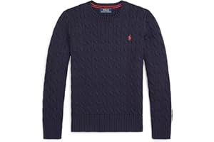 Polo Ralph Lauren Boy's Cable-Knit Crewneck Sweater