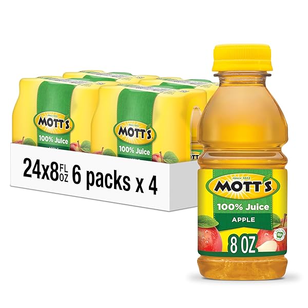 MOTT’S 100% ORIGINAL APPLE JUICE, 8 FL OZ...