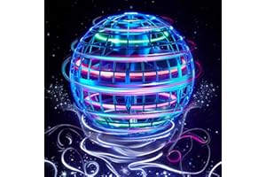 Uttse Flying Orb Ball, Flying Ball Toy, Cosmic Globe Boomerang Hover Ball Flying Spinner, Cool Things Boys Toys Birthday Gifts for 6 7 8 9 10 11 12 Year Old Boys Girls Teens Kids Toys (Blue)