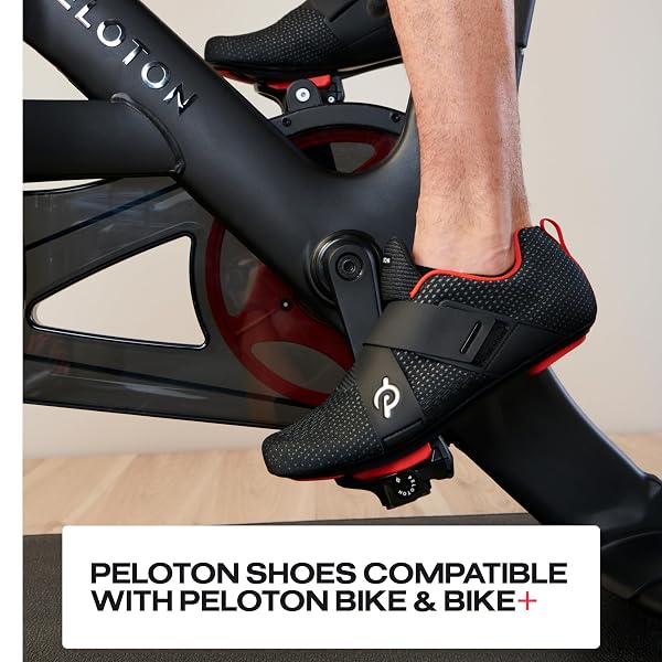 PELOTON ALTOS CYCLING SHOES FOR PELOTON BIKE AND BIKE+ WITH SINGLE VELCRO STRAP AND DELTA-COMPATIBLE BIKE CLEATS – SIZE 10 WOMEN/SIZE 8.5 MEN