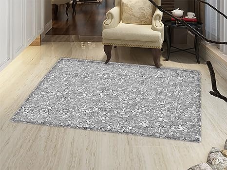 Amazon Com Smallbeefly Black And White Floor Mat For Kids Hi