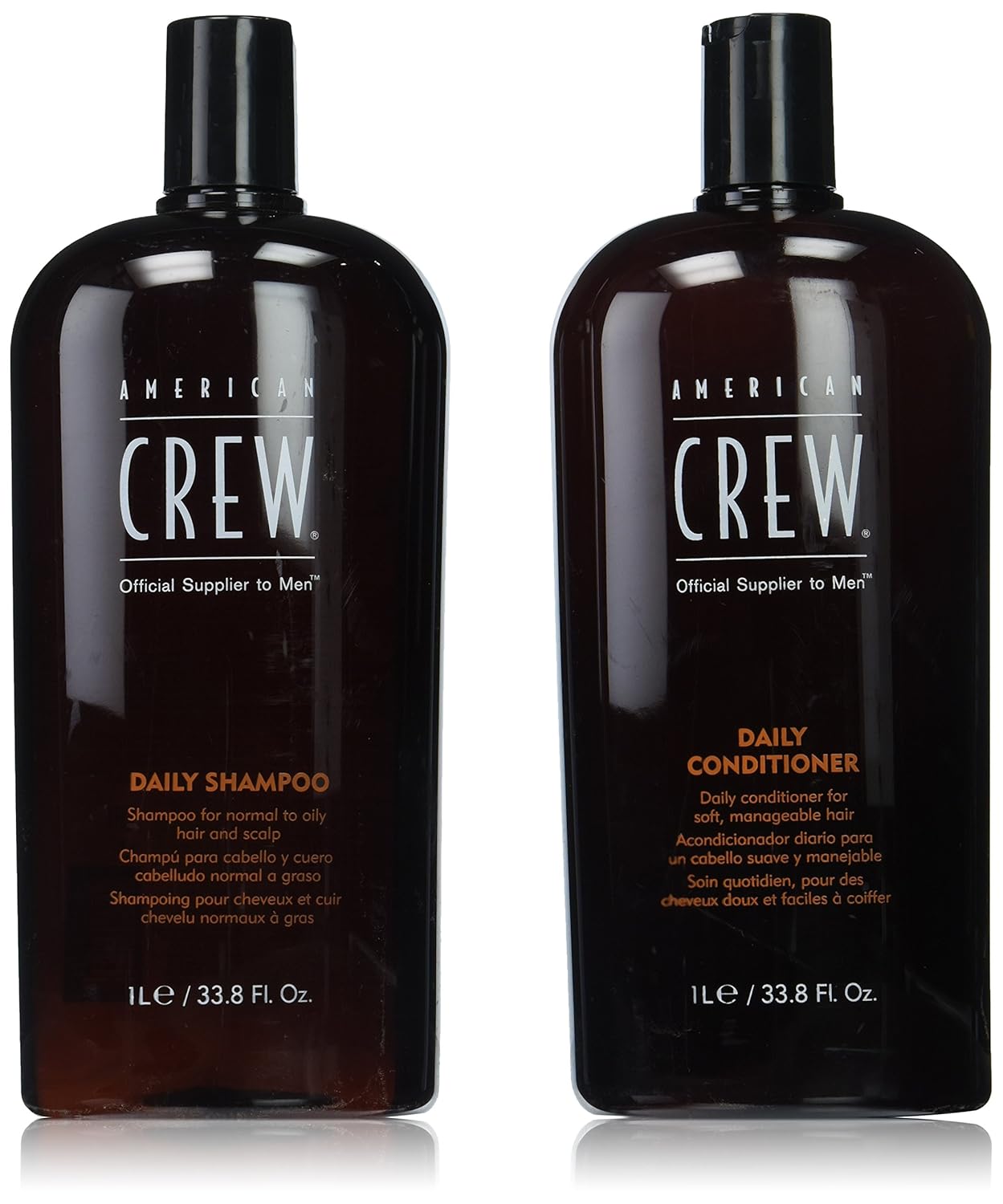 Buy American Crew Men S Daily Shampoo Conditioner Duo 33 8 Fluid
