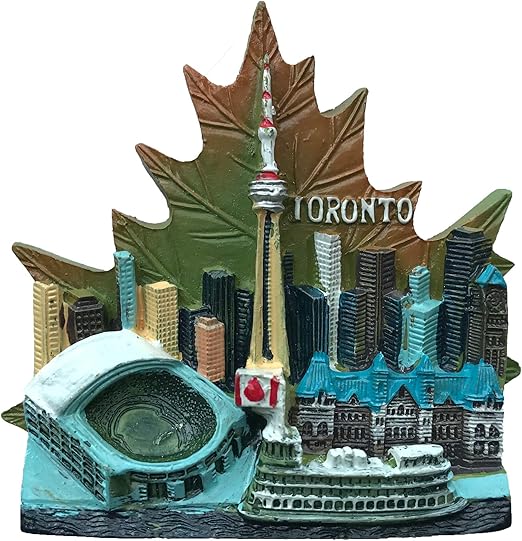 Amazon Com Iman De Nevera 3d Toronto Canada Famosa Tourist