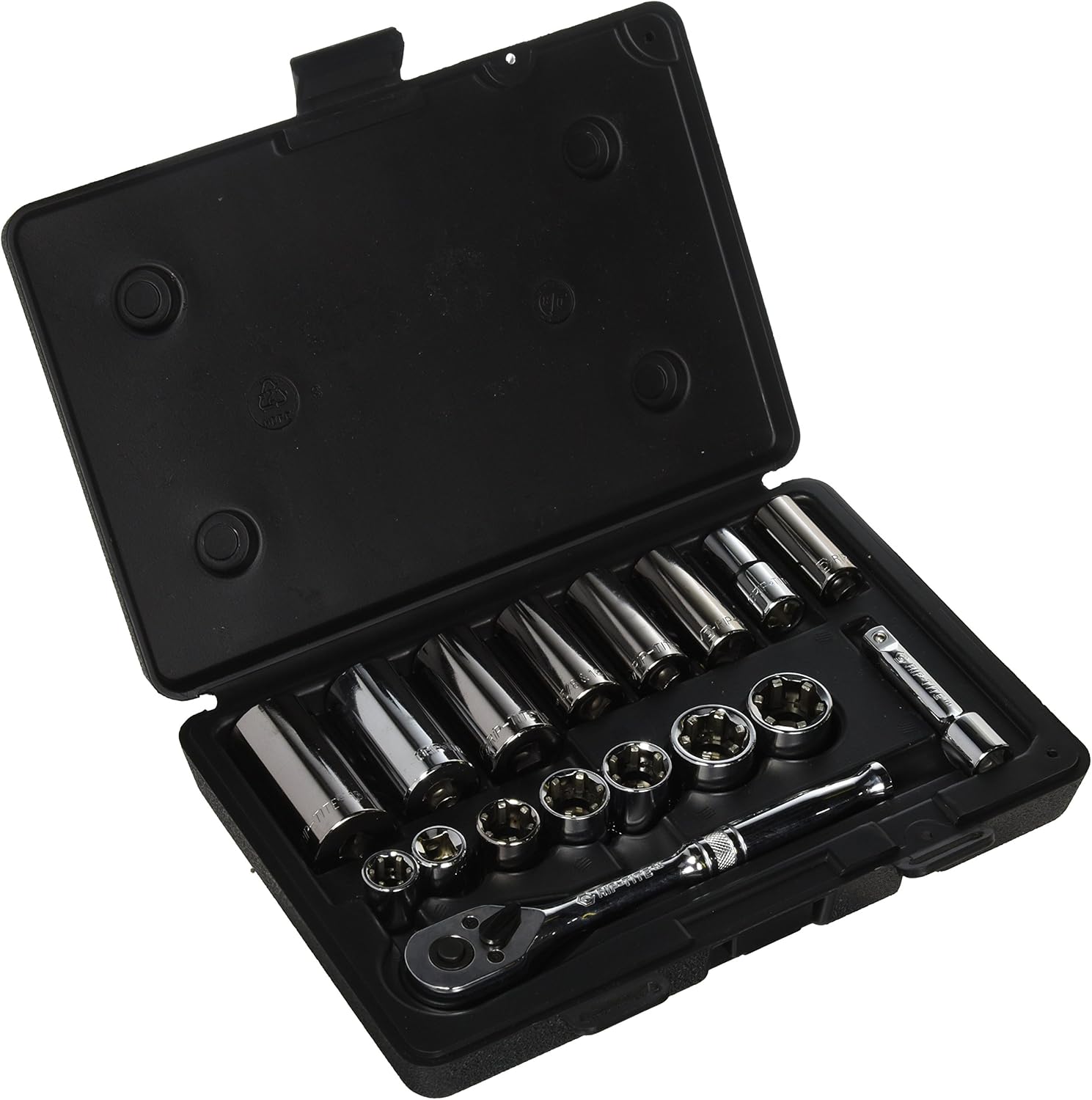 GripTite 132 17 Piece Super Drive Imperial Rounded Bolt Removal Socket