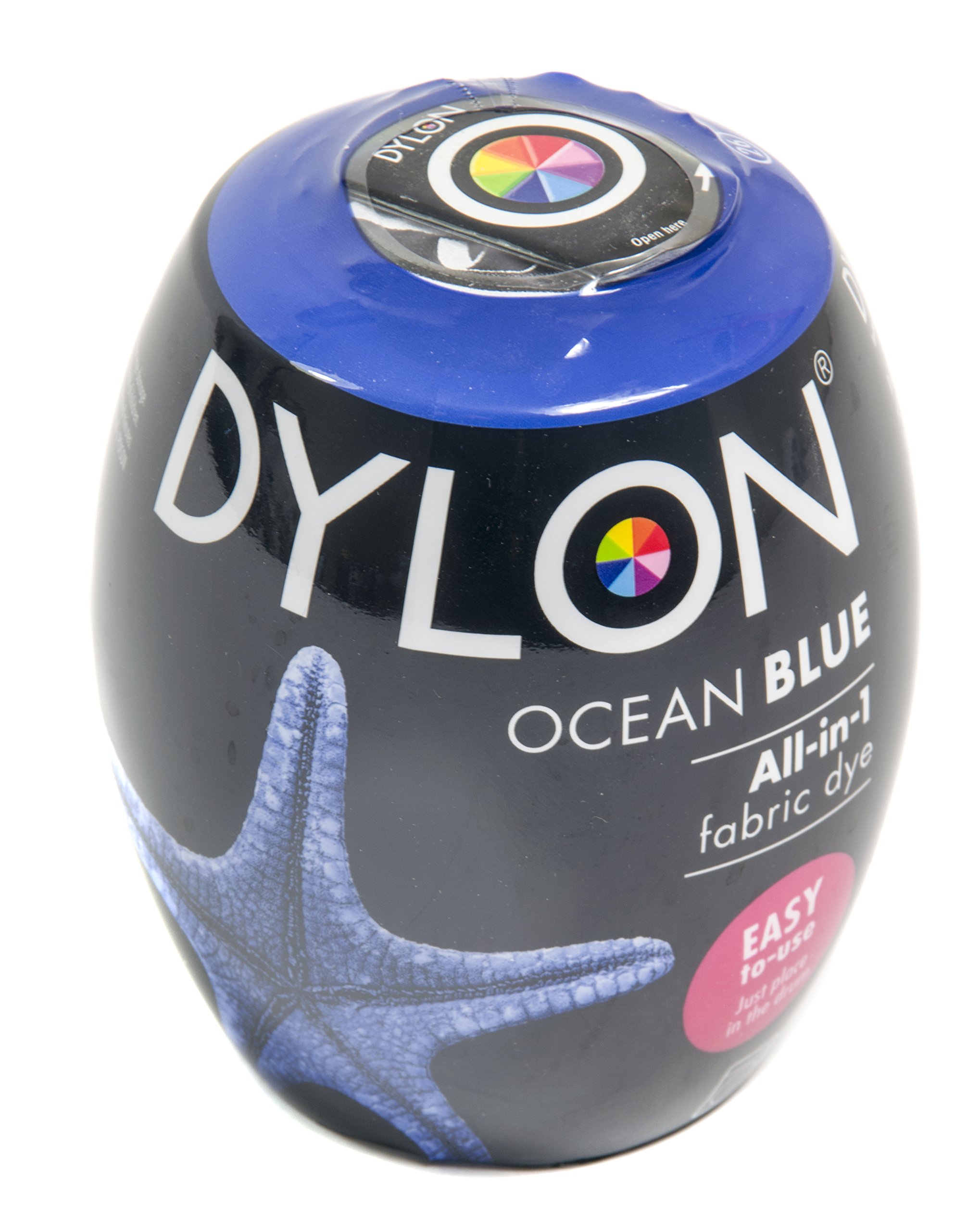 Dylon Machine Dye Pod Box of 3 Ocean Blue, 25 x 10 x 4 cm