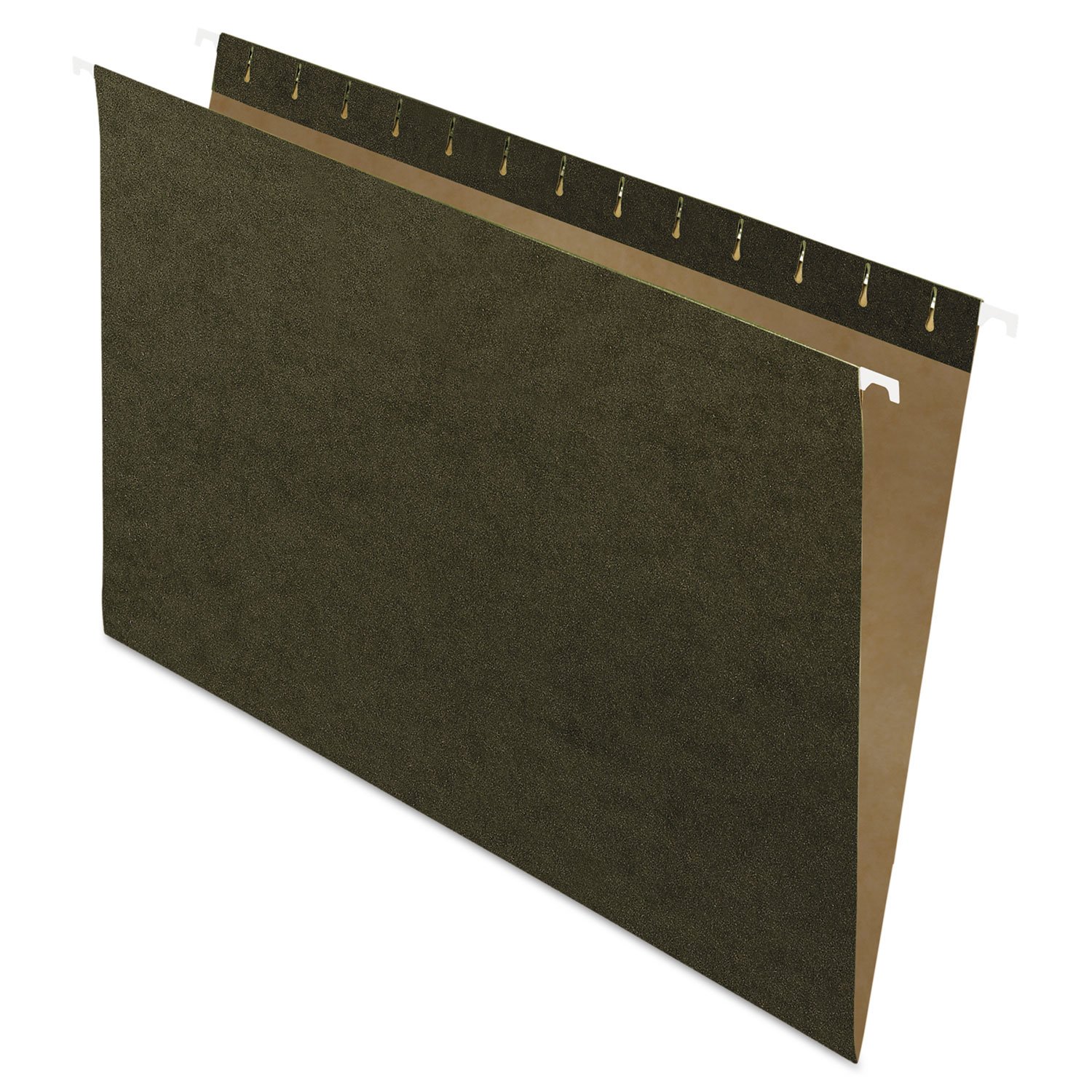 Pendaflex 81620EE Recycled Hanging Folders, Legal Size, Standard Green, 25/BX (81620)