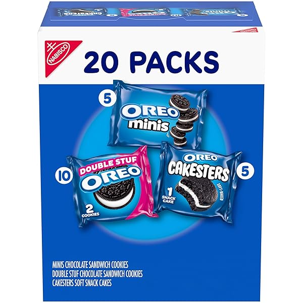 OREO LOVERS COOKIES AND CAKESTERS SOFT SNACK CAKES...