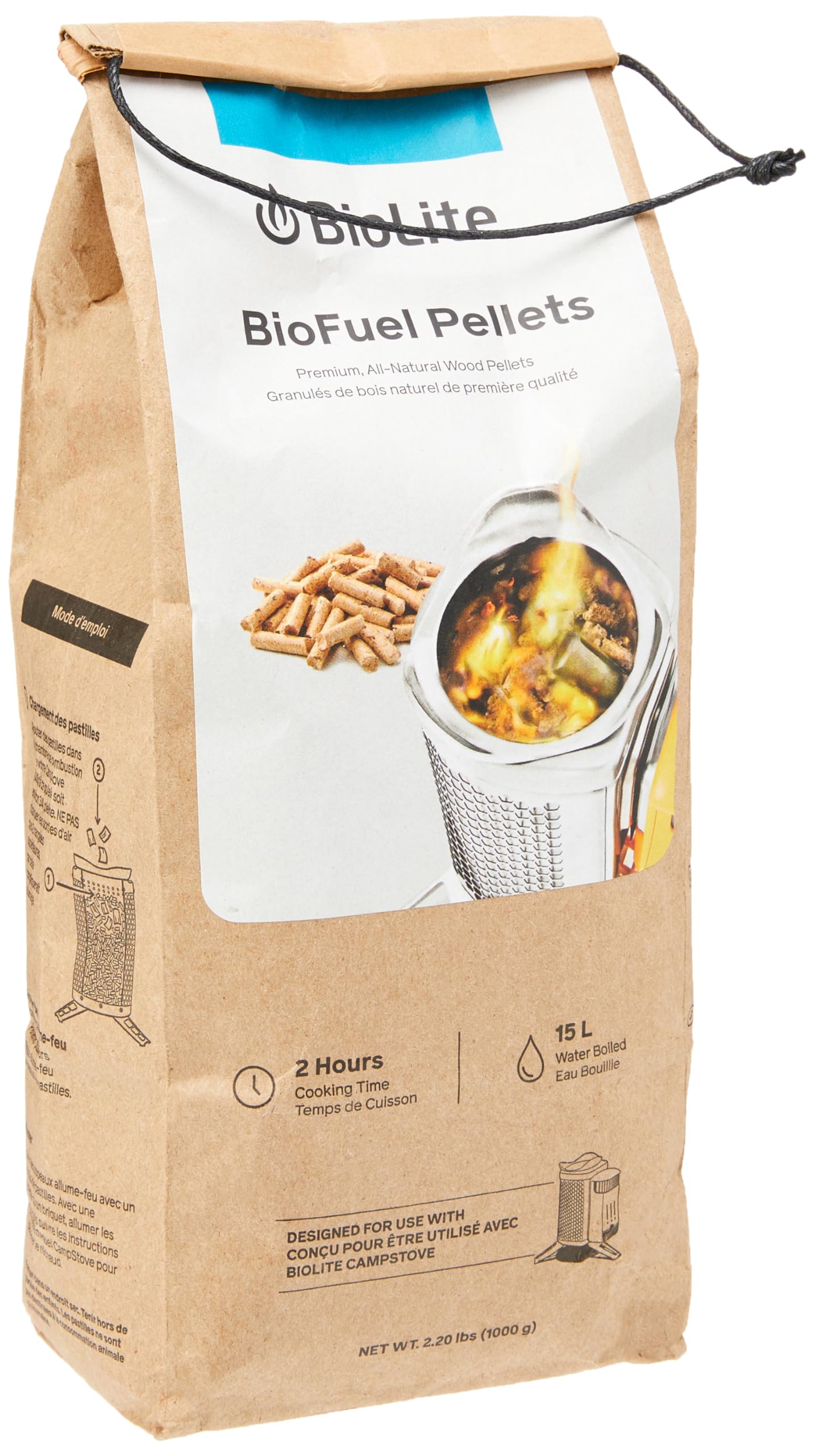 Biolite Biofuel Cooking Wood Pellets, Brown
