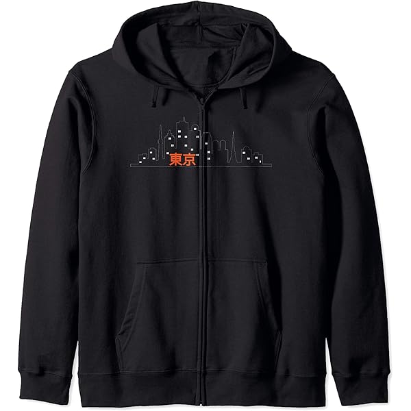Amazon.com: Tokyo Japan Zip Hoodie : Clothing, Shoes & Jewelry