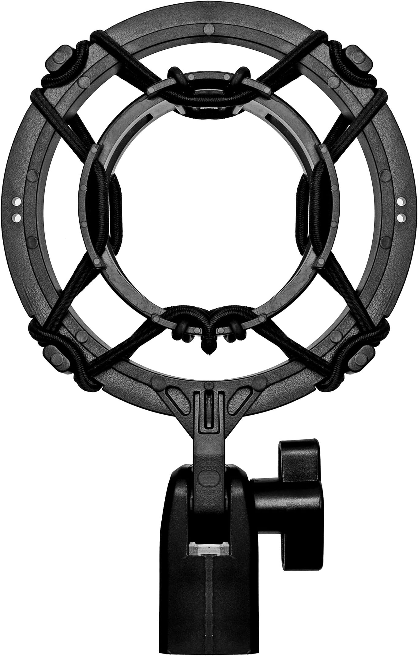 Microphone Shock Mount Holder Anti Vibration Suspension, PEBA Compatible for Microphone Models AT2020, AT2020 USB, AT2035, AT2050, AT3035, AT3060