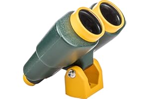 Jack and June Green and Yellow Rotating Playset Binoculars Compatible with Most Playsets