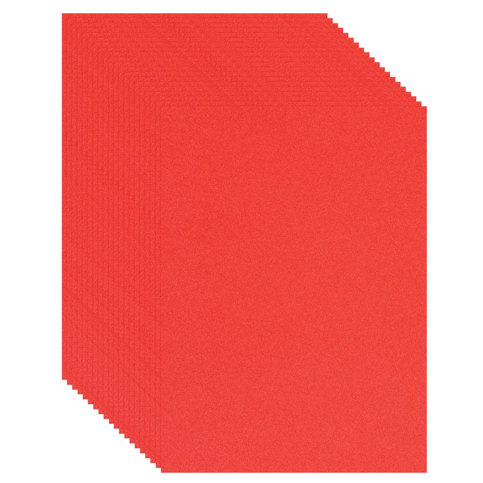 PATIKIL Sanded Pastel Art Papers, 20Pcs 8.3x11.4 Colored Pastel Papers for Pastels, Crayons, Pencils and Charcoal, Red