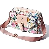 ESVAN Crossbody Bags for Women, Fashion Purses for Women Handbags Shoulder Bag with 2 Detachable Strap