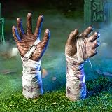 JOYIN Zombie Arm Stakes Halloween Lawn Stakes 13 Inches Outdoor Ground-Breaker view 1