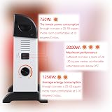 DONYER POWER Convector Radiator Heater 2000W with Adjustable Thermostat view 6
