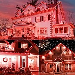 Brightown C9 Christmas String Lights, Red Commercia