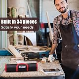 SHALL Reciprocating Saw Blades 34pc Carbide Steel Kit with Storage Bag view 5