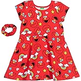 Sesame Street Dress and Scrunchie Infant to Little Kid Sizes (12 Months - 7-8)