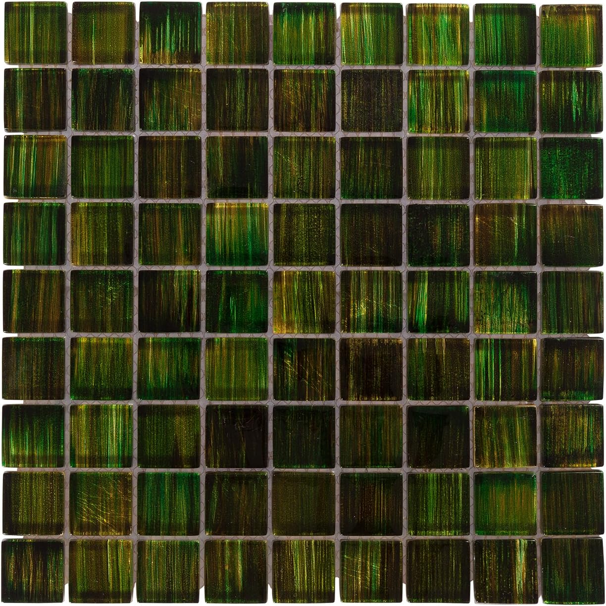 Mosaic Tiles 28.8 x 28.8 cm Parent I Vezzo Ceramica I Series 20679 – Army Green