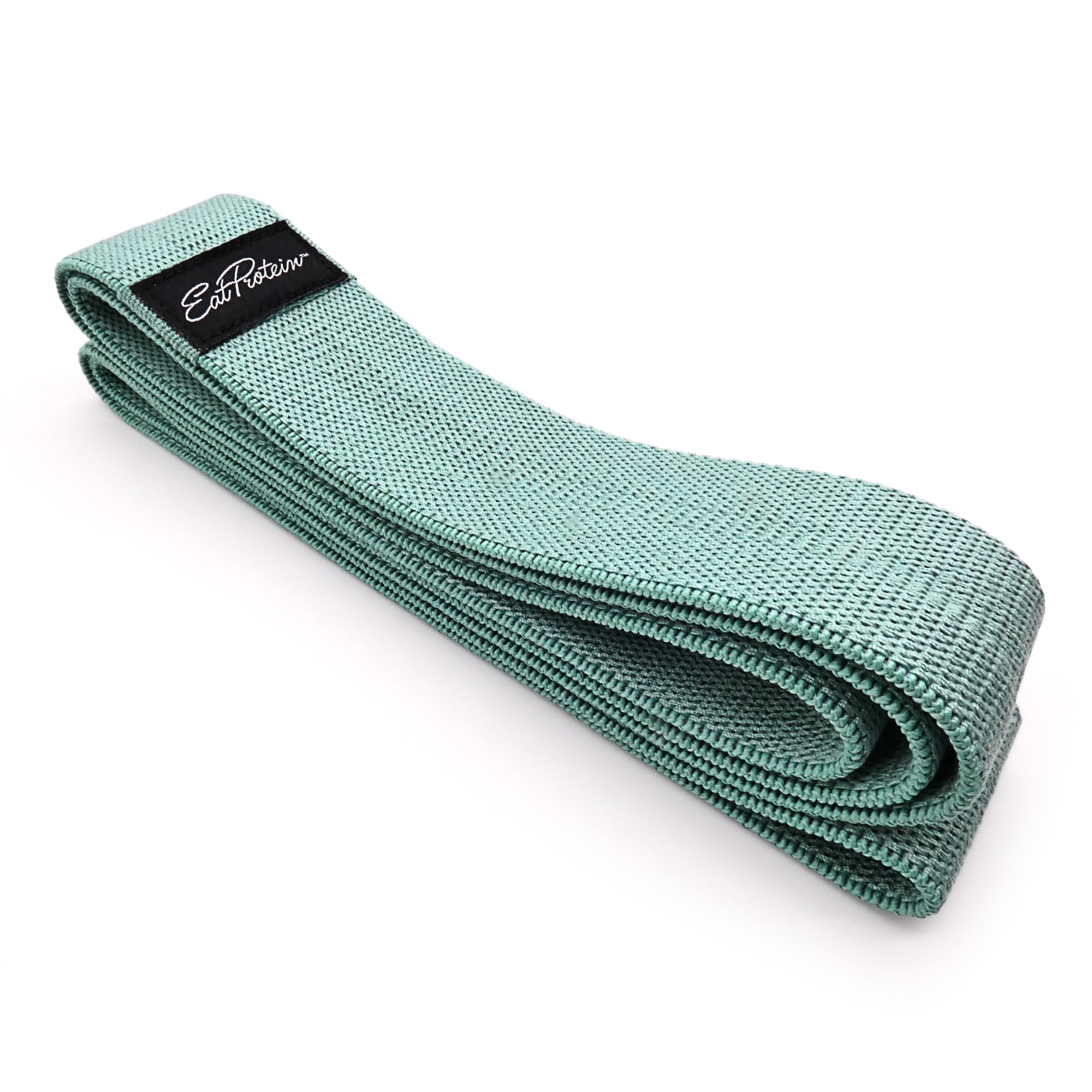 EatProtein - Long Fabric Resistance Band - Woven with Natural Latex, Prevents Breakage & Slipping - Perfect for Strength Training, Physiotherapy & Rehabilitation, Heavy Weight