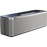 AUKEY Bluetooth Stereo Speaker 16W, Metal Wireless Speaker with Enhanced Bass, 10 Hours Playtime Compatible with Smartphones