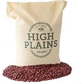 High Plains Beans Small Red Beans, 10 lb Bag, Premium Beans for Chili | Firm Texture, Holds Its Shape When Simmered, Triple-Cleaned, High in Protein and Fiber, Gluten Free, Grown in the USA.