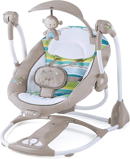 Ingenuity Balancelle Transat 2en1 Moreland Amazon Fr Bebes Puericulture