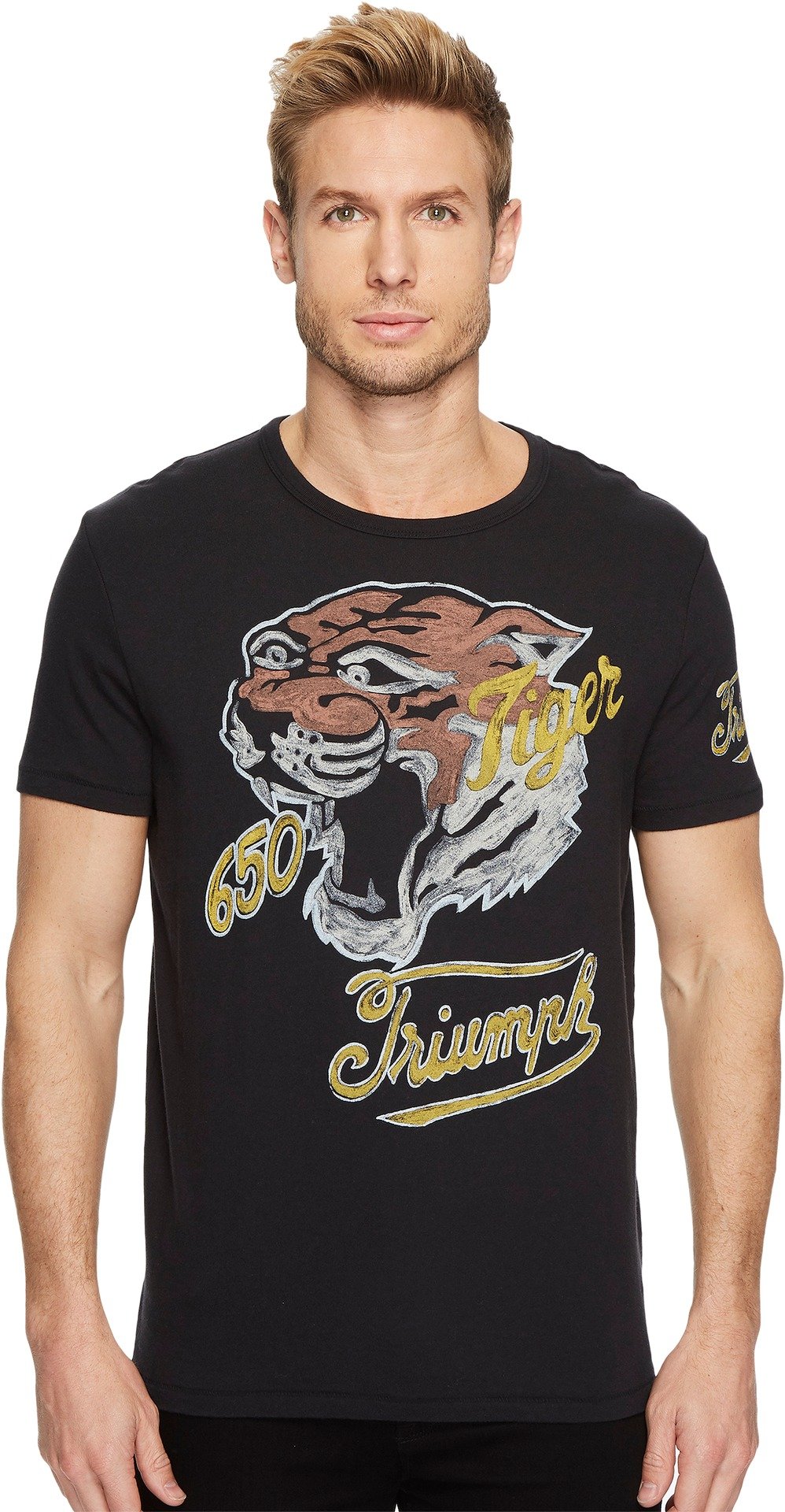 Lucky Brand Men's Triumph Tiger Tee T 