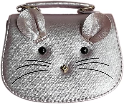girls silver purse