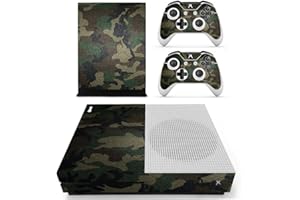 SKINOWN Skin for Xbox One S Slim Console and Controller (Camouflage)