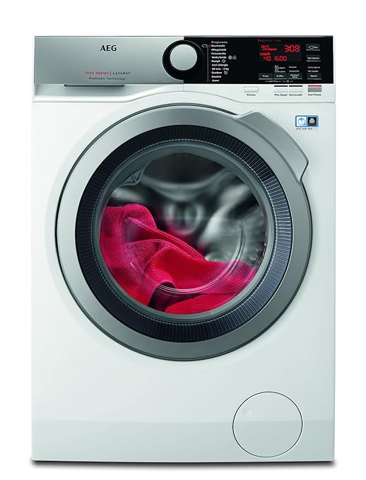 AEG L7FE76695 Waschmaschine / ProSteam - Auffrischfunktion / 9,0 kg / Leise / Mengenautomatik / Nachlegefunktion / Kindersich