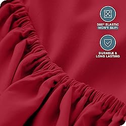 Bare Home Twin XL Fitted Sheet - Extra Deep Pocket