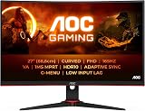 AOC Gaming C27G2E 27" FHD Curved Monitor 165Hz 1ms VA Low Input Lag view 2