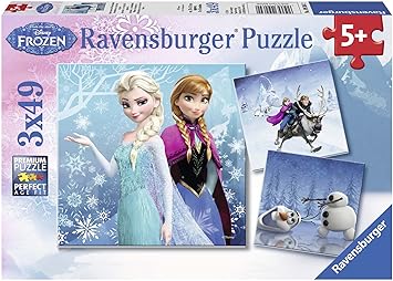 puzzle frozen 3 años