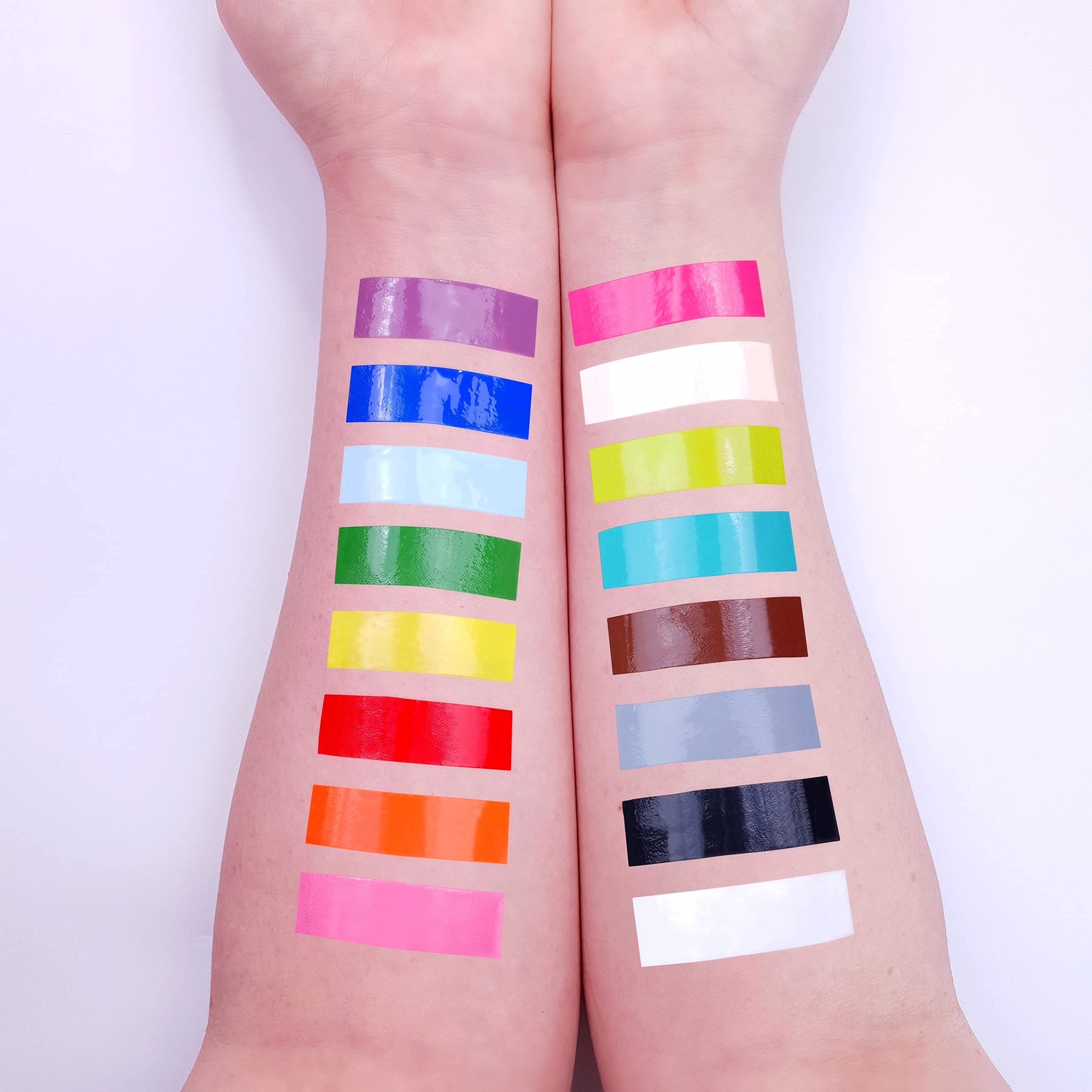 Face & Body Paint Set of 16 by Moon Creations - 0.40fl oz