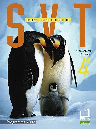 Download Sciences de la Vie et de la Terre 4e : Programme 2007 PDF