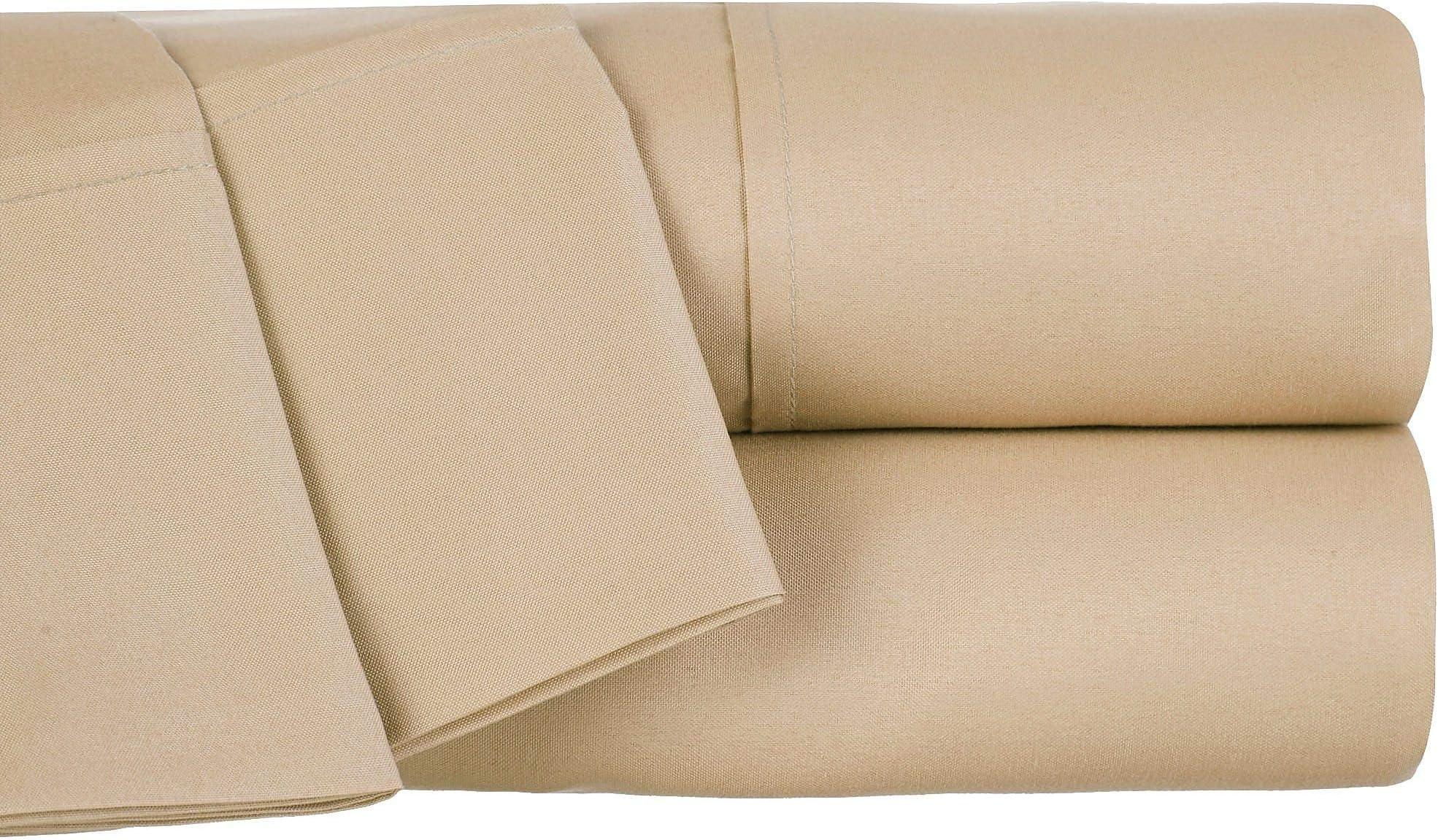 Sealy Posturepedic Temperature Balancing Sheet Set Queen Khaki