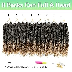 Passion Twist Crochet Hair 10Inch Passion Twist