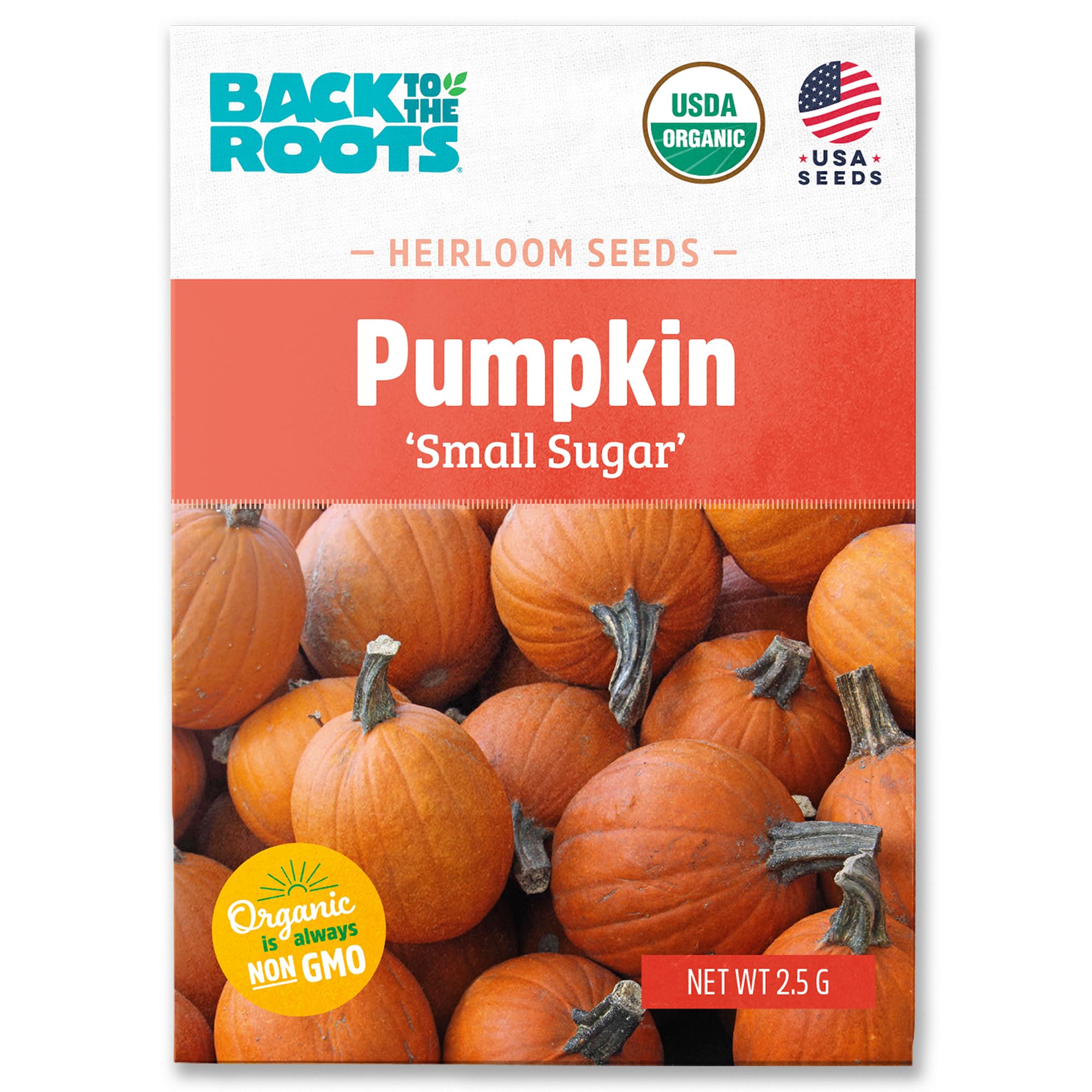 Back to the Roots 100% Organic Seed Packet