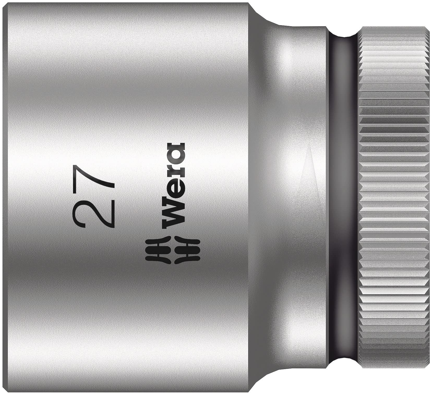 Wera 05003615001 27 mm 8790 HMC Zyklop Socket with Hexagon Drive - Silver