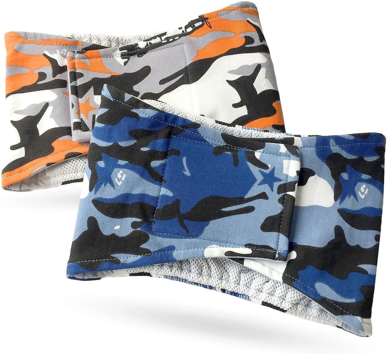 Namsan Dog Diaper (2 Pack) Male Dog Washable Diaper for Doggie Washable