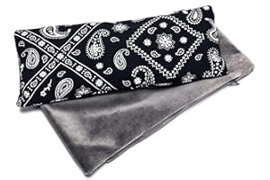 Hihealer Lavender Eye Pillow, Weighted Eye Mask for Relaxation, Sleeping Aromatherapy, Moist Heat Eye Compress Meditation Accessories Unique Gifts for Women