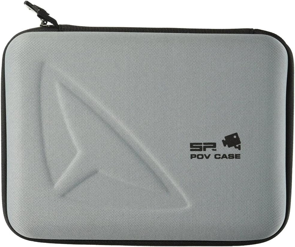 SP Gadgets Helmet Camera POV Case 3.0 Small GoPro-Edition Grey