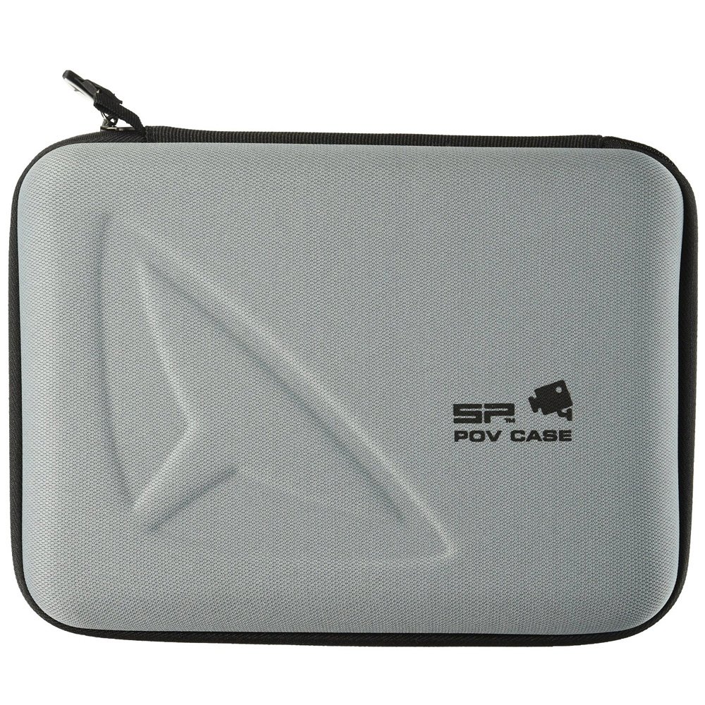 SP Gadgets Helmet Camera POV Case 3.0 Small GoPro-Edition Grey
