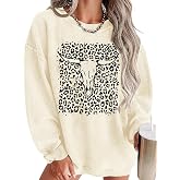 UNIQUEONE Boho Cow Skull Sweatshirt Women: Cowgirl Sweater Vintage Western Rodeo Graphic Tee Country Concert Outfits Pullover