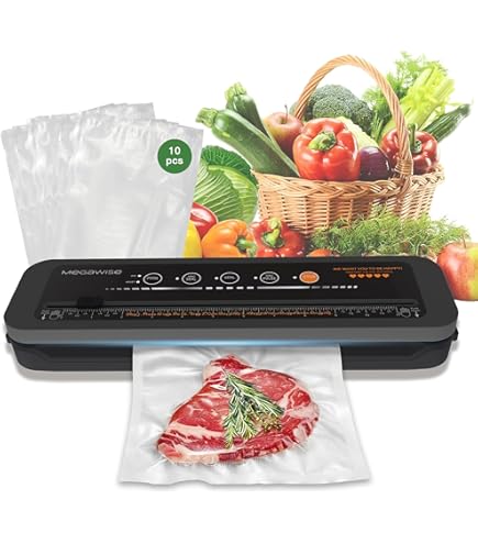 Amazon.com: 食品真空封口機,Olayks 食品真空封口機,強力吸食封口機