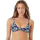 Roxy Women's Love Knot Bikini Top – UPF 50+, Quick-Dry, Removable Pads, Swimsuit Top, Surf & Beachwear