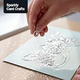 Hemway White Iridescent Microfine Glitter 100g for Resin Craft Nail Cosmetic view 6