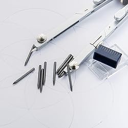 Mr. Pen- 100pcs 2mm Graphite Compass Leads for